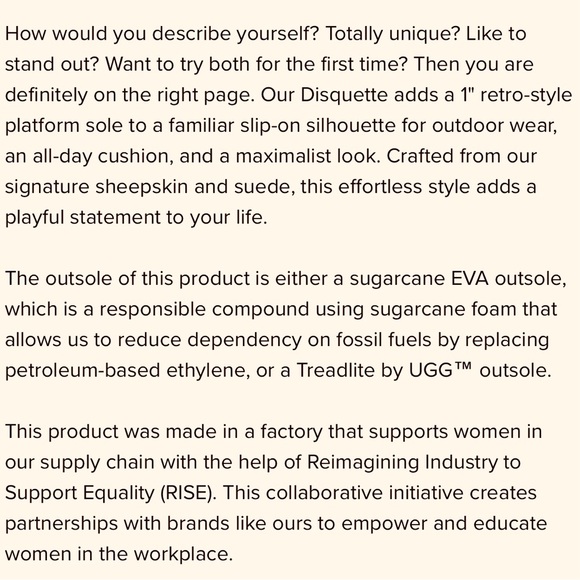 UGG Disquette Shoe - 8 - Picture 9 of 11